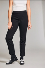 Load image into Gallery viewer, PERUZZI&lt;BR&gt;
Button End Trousers&lt;BR&gt;
Black&lt;BR&gt;
