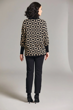 Load image into Gallery viewer, PERUZZI&lt;BR&gt;
Button End Trousers&lt;BR&gt;
Black&lt;BR&gt;
