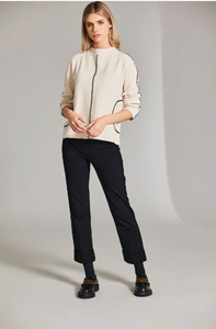 PERUZZI<BR>
Circle Pocket Top<BR>
Ecru<BR>