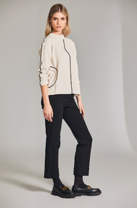 PERUZZI<BR>
Circle Pocket Top<BR>
Ecru<BR>