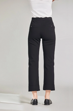 Load image into Gallery viewer, PERUZZI&lt;BR&gt;
Classic Turn Up Trousers&lt;BR&gt;
Navy&lt;BR&gt;
