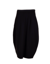 Load image into Gallery viewer, PERUZZI&lt;BR&gt;
Jacquard Trim Skirt&lt;BR&gt;
Black&lt;BR&gt;
