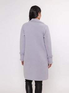 RINO AND PELLE<BR>
Catena Long Cardigan<BR>
Purple<BR>