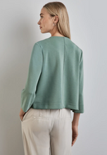 Load image into Gallery viewer, STREET ONE&lt;BR&gt;
Open Jacket&lt;BR&gt;
Green&lt;BR&gt;
