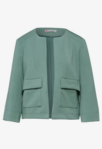 STREET ONE<BR>
Open Jacket<BR>
Green<BR>