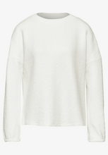 Load image into Gallery viewer, STREET ONE&lt;BR&gt;
Structured Shirt with Turtle Neck Top&lt;BR&gt;
White&lt;BR&gt;
