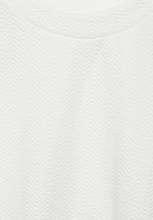 Load image into Gallery viewer, STREET ONE&lt;BR&gt;
Structured Shirt with Turtle Neck Top&lt;BR&gt;
White&lt;BR&gt;
