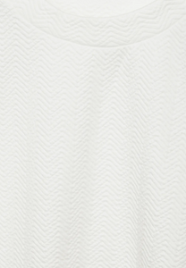 STREET ONE<BR>
Structured Shirt with Turtle Neck Top<BR>
White<BR>