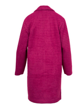 Load image into Gallery viewer, SURKANA&lt;BR&gt;
Smooth Lined Structured Coat&lt;BR&gt;
Purple&lt;BR&gt;
