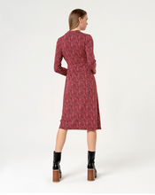 Load image into Gallery viewer, SURKANA&lt;BR&gt;
Crossover Shirtdress&lt;BR&gt;
Red&lt;BR&gt;
