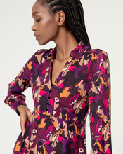 Load image into Gallery viewer, SURKANA&lt;BR&gt;
Flared Shirt Dress&lt;BR&gt;
Purple&lt;BR&gt;
