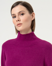 Load image into Gallery viewer, SURKANA&lt;BR&gt;
Ranglan Knit Jumper&lt;BR&gt;
Purple&lt;BR&gt;
