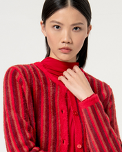 Load image into Gallery viewer, SURKANA&lt;BR&gt;
Short Knit Jacket&lt;BR&gt;
Marroon&lt;BR&gt;
