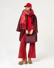 Load image into Gallery viewer, SURKANA&lt;BR&gt;
Short Knit Jacket&lt;BR&gt;
Marroon&lt;BR&gt;
