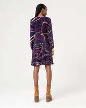 Load image into Gallery viewer, SURKANA&lt;BR&gt;
V-Neck Dress&lt;BR&gt;
Purple&lt;BR&gt;
