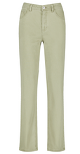 Load image into Gallery viewer, TAIFUN&lt;BR&gt;
Straight Fit Jeans&lt;BR&gt;
Sage&lt;BR&gt;
