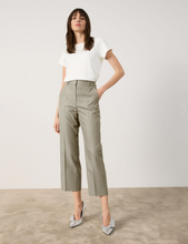 Load image into Gallery viewer, TAIFUN&lt;BR&gt;
Fine 7/8 Length PinStripe Trousers&lt;BR&gt;
Sage&lt;BR&gt;
