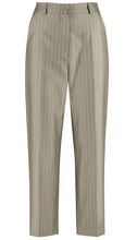 Load image into Gallery viewer, TAIFUN&lt;BR&gt;
Fine 7/8 Length PinStripe Trousers&lt;BR&gt;
Sage&lt;BR&gt;
