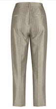 Load image into Gallery viewer, TAIFUN&lt;BR&gt;
Fine 7/8 Length PinStripe Trousers&lt;BR&gt;
Sage&lt;BR&gt;
