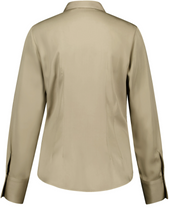 Load image into Gallery viewer, TAIFUN&lt;BR&gt;
Blouse with Rhinestone Placket&lt;BR&gt;
Sage&lt;BR&gt;
