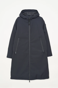 TANTA<BR>
Cher Outer Rain Jacket<BR>
Navy<BR>