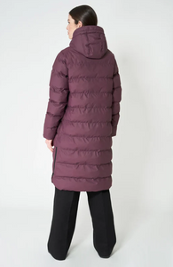 TANTA<BR>
Puddle Outer Coat<BR>
Artic, Plum<BR>