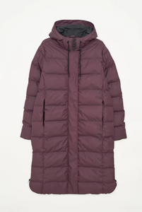 TANTA<BR>
Puddle Outer Coat<BR>
Artic, Plum<BR>