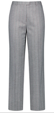 Load image into Gallery viewer, GERRY WEBER&lt;BR&gt;
Elegant Fabric Trousers&lt;BR&gt;
Grey/Black&lt;BR&gt;
