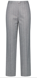 GERRY WEBER<BR>
Elegant Fabric Trousers<BR>
Grey/Black<BR>