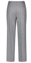 Load image into Gallery viewer, GERRY WEBER&lt;BR&gt;
Elegant Fabric Trousers&lt;BR&gt;
Grey/Black&lt;BR&gt;
