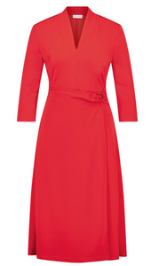 GERRY WEBER<BR>
Elegant Dress<BR>
Red<BR>