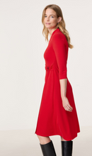 Load image into Gallery viewer, GERRY WEBER&lt;BR&gt;
Elegant Dress&lt;BR&gt;
Red&lt;BR&gt;
