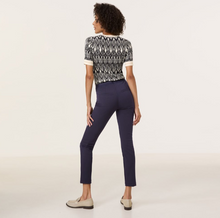 Load image into Gallery viewer, GERRY WEBER&lt;BR&gt;
Slim Fit Trousers&lt;BR&gt;
Navy, Black&lt;BR&gt;
