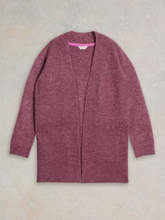 Load image into Gallery viewer, WHITE STUFF&lt;BR&gt;
Erin Long Knit&lt;BR&gt;
Plum&lt;BR&gt;
