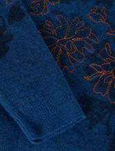 Load image into Gallery viewer, WHITE STUFF&lt;BR&gt;
Julie Embroider Jumper&lt;BR&gt;
Blue&lt;BR&gt;
