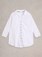 Load image into Gallery viewer, WHITE STUFF&lt;BR&gt;
Missy Shirt&lt;BR&gt;
Cream white&lt;BR&gt;
