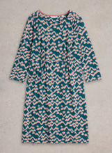 Load image into Gallery viewer, WHITE STUFF&lt;BR&gt;
Tallie Jersey Dress&lt;BR&gt;
Print&lt;BR&gt;
