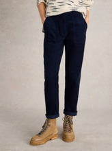 Load image into Gallery viewer, WHITE STUFF&lt;BR&gt;
Twister Cord Trousers&lt;BR&gt;
Navy&lt;BR&gt;
