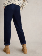 Load image into Gallery viewer, WHITE STUFF&lt;BR&gt;
Twister Cord Trousers&lt;BR&gt;
Navy&lt;BR&gt;
