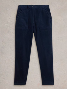 WHITE STUFF<BR>
Twister Cord Trousers<BR>
Navy<BR>