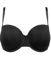 Load image into Gallery viewer, POUR MOI&lt;BR&gt;
Push Up Multiway Strapless Bra&lt;BR&gt;
Black, Skin&lt;BR&gt;
