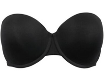 Load image into Gallery viewer, POUR MOI&lt;BR&gt;
Push Up Multiway Strapless Bra&lt;BR&gt;
Black, Skin&lt;BR&gt;
