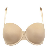 Load image into Gallery viewer, POUR MOI&lt;BR&gt;
Push Up Multiway Strapless Bra&lt;BR&gt;
Black, Skin&lt;BR&gt;
