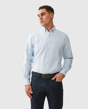 Load image into Gallery viewer, RODD &amp; GUNN&lt;BR&gt;
Oxford Long Sleeved Shirt&lt;BR&gt;
Navy/Blue&lt;BR&gt;
