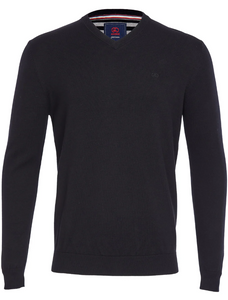 ANDRE<BR>
Valencia V- Neck Jumper<BR>
Black, Berry, Navy<BR>