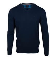 Load image into Gallery viewer, ANDRE&lt;BR&gt;
Valencia V- Neck Jumper&lt;BR&gt;
Black, Berry, Navy&lt;BR&gt;
