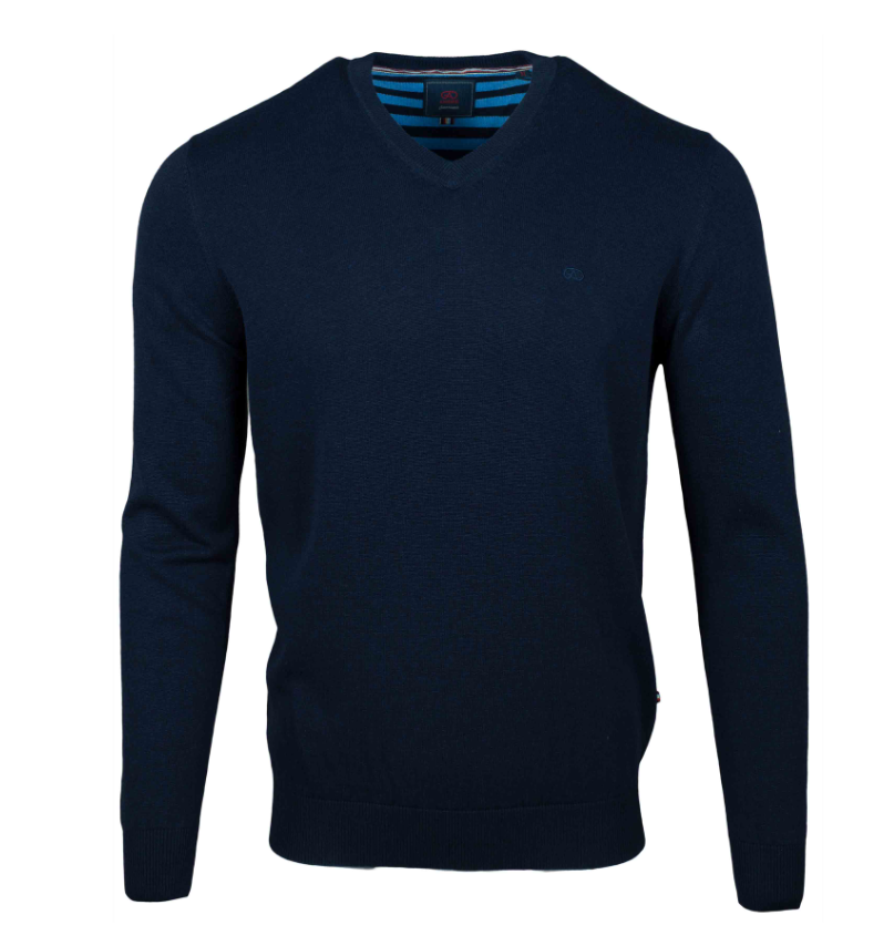 ANDRE<BR>
Valencia V- Neck Jumper<BR>
Black, Berry, Navy<BR>