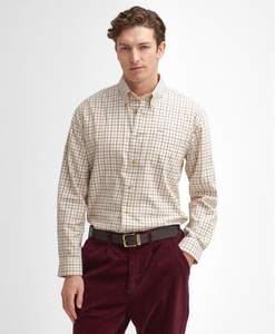 BARBOUR<BR>
Bank Casual Shirt<BR>
Merlot<BR>