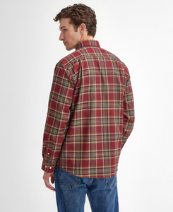 BARBOUR<BR>
Singsby Check Shirt<BR>
Merlot<BR>