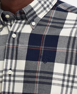 BARBOUR<BR>
Edgar Check Shirt<BR>
Navy<BR>